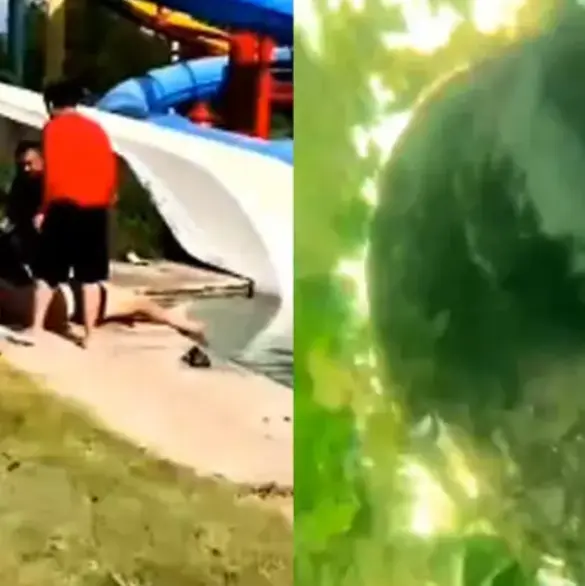 Hombre es succionado por un tubo dentro de una alberca en Chihuahua; momento causa terror 