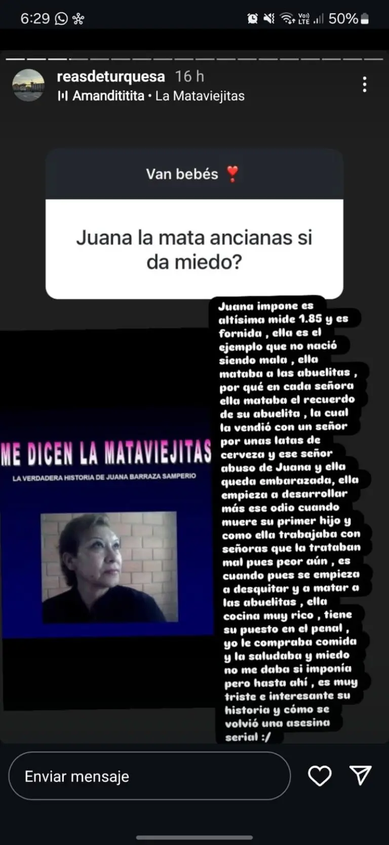 Filtran foto inédita de La Mataviejitas Especial
