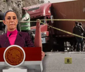 Gobierno de Sheinbaum presenta plan contra asaltos a transportistas 