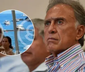 Miguel Ángel Yunes es captado en exclusivo club de playa en Capri, Italia