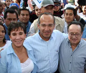 Así respaldó Chespirito a Felipe Calderón durante la campaña presidencial de 2006