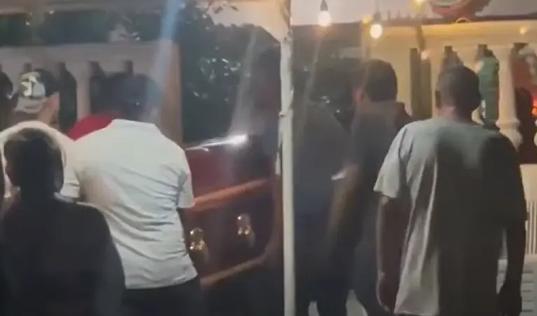 Ningún familiar quiso dar declaraciones. Captura de pantalla Milenio.
