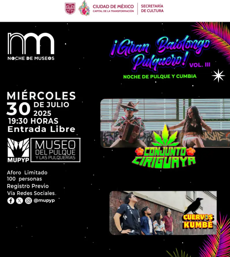 Se realizará en la Noche de Museos de julio. Facebook.