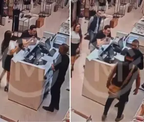 Acusan a alcalde de Cuyoaco, Iván Camacho, de amenazar a personal de tienda en Angelópolis; no le quisieron hacer una devolución