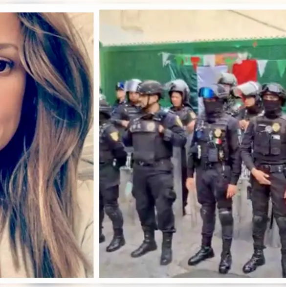 Audiencia de "Lady Racista" se realiza bajo fuerte operativo de seguridad en CDMX