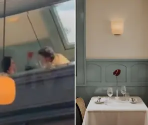 Captan a Katy Perry cenando con Justin Trudeau en un romántico restaurante en Montreal