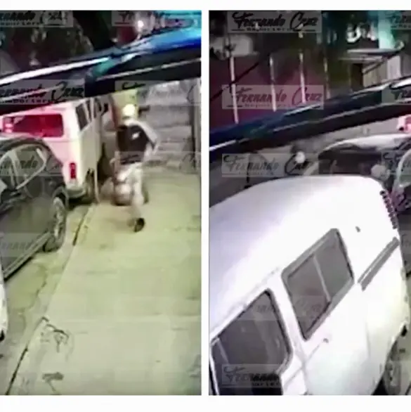 Familia sufre asalto frente a su casa; bajan a abuelita para llevarse el auto | VIDEO