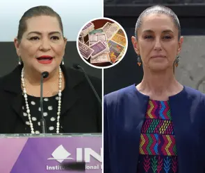 "De los acordeones a las multas": ¿Qué pasa en la nueva disputa entre Sheinbaum y el INE?