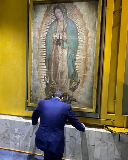 Su plataforma Viva México impulsa causas religiosas, antiaborto y anti-diversidad de género. Instagram.