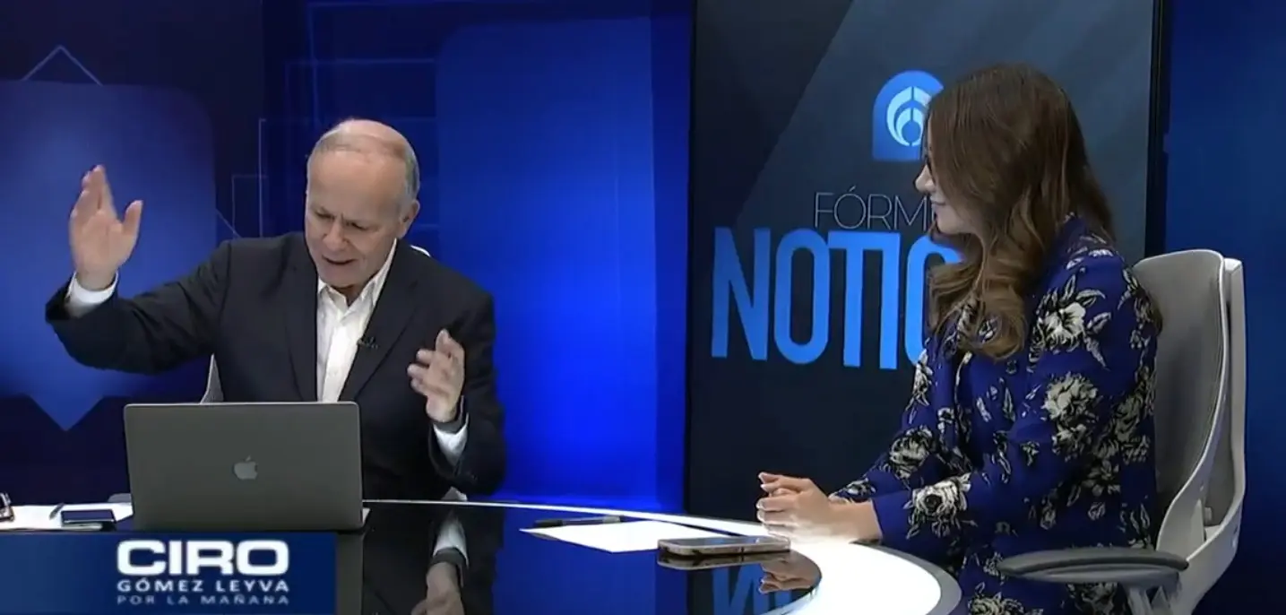  Ciro invita a Claudia Mollinedo a su programa y se enoja. 