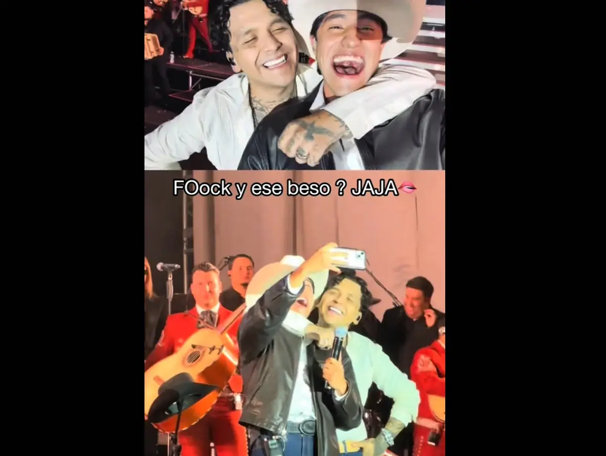 Nodal con su fan TikTok