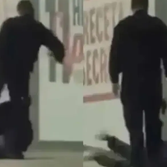 Indigna brutal golpiza de policía a hombre en situación de calle en Tlaquepaque