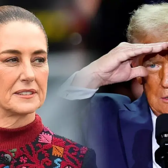 Sheinbaum y Trump hablarán antes de que entren en vigor aranceles del 30%