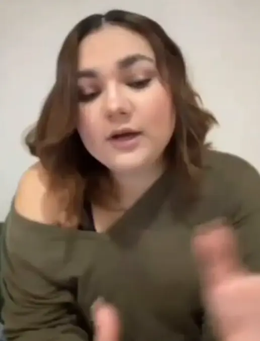 Susan Saravia, de 22 años, decidió romper el anonimato para exigir justicia y denunciar la revictimización que ha vivido tras el ataque. Captura de pantalla.
