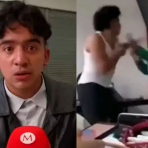 Alumno que golpeó a maestro en Hidalgo rompe el silencio