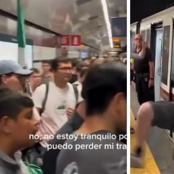 Italiano agrede a mexicanos en el Metro de Roma y se defienden cantando