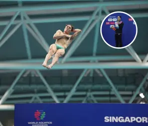 El clavado con el que Osmar Olvera venció a los chinos y es nuevo campeón mundial