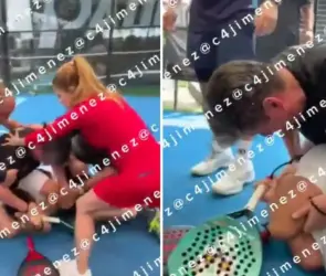 Lord Pádel huye de México tras brutal golpiza a instructor en Atizapán 