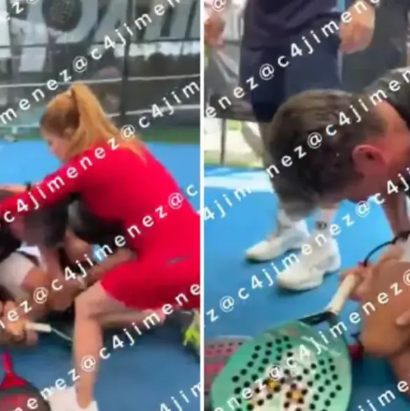 Lord Pádel huye de México tras brutal golpiza a instructor en Atizapán 