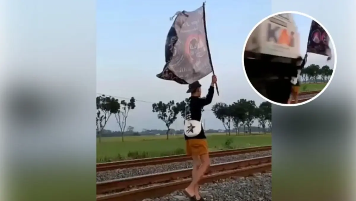  El impacto fue captado en video por un amigo del influencer. 