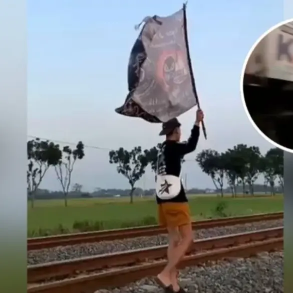 Influencer muere trágicamente tras ser golpeado por un tren mientras grababa un video