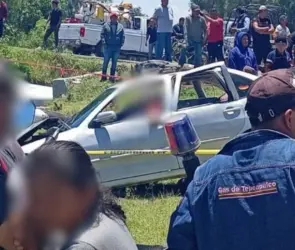 Abuelitos mueren tras caer a canal de Hidalgo; su nieta luchó para salvarlos