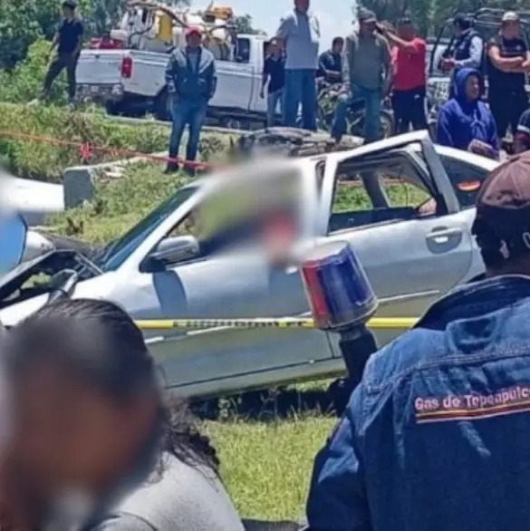 Abuelitos mueren tras caer a canal de Hidalgo; su nieta luchó para salvarlos