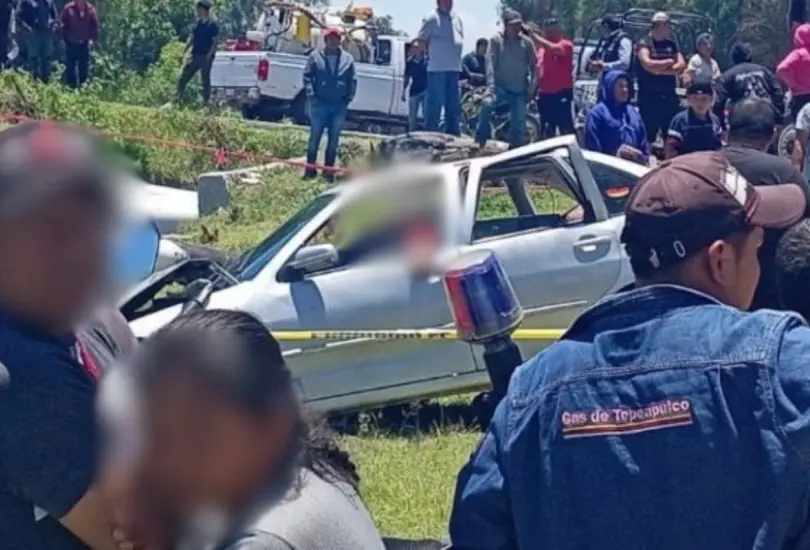 Pareja de abuelitos muere tras caer a canal de Hidalgo