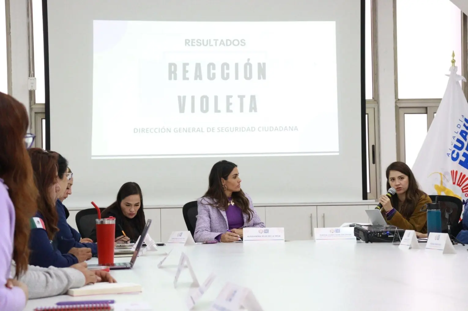 Se presentaron los resultados de la estrategia. Alcladía Cuauhtémoc.