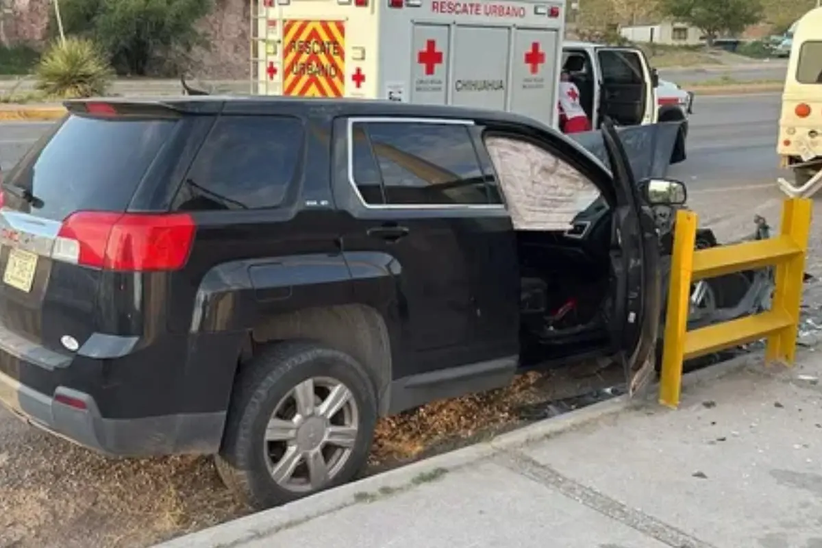 Fotos accidente de Yanin Campos SSPE Chihuahua
