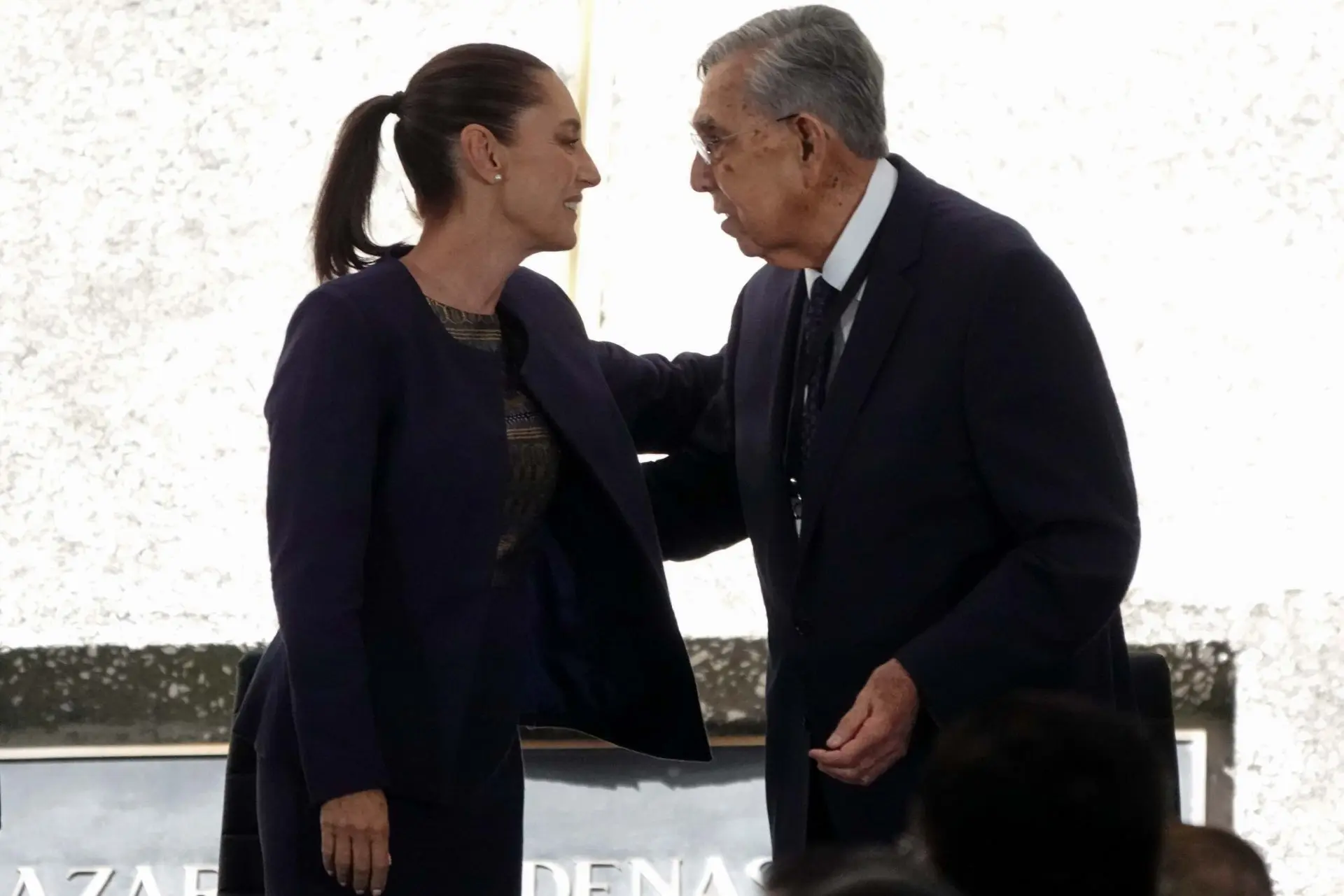 La presidenta Claudia Sheinbaum y el ingeniero Cuauhtémoc Cárdenas Cuartoscuro
