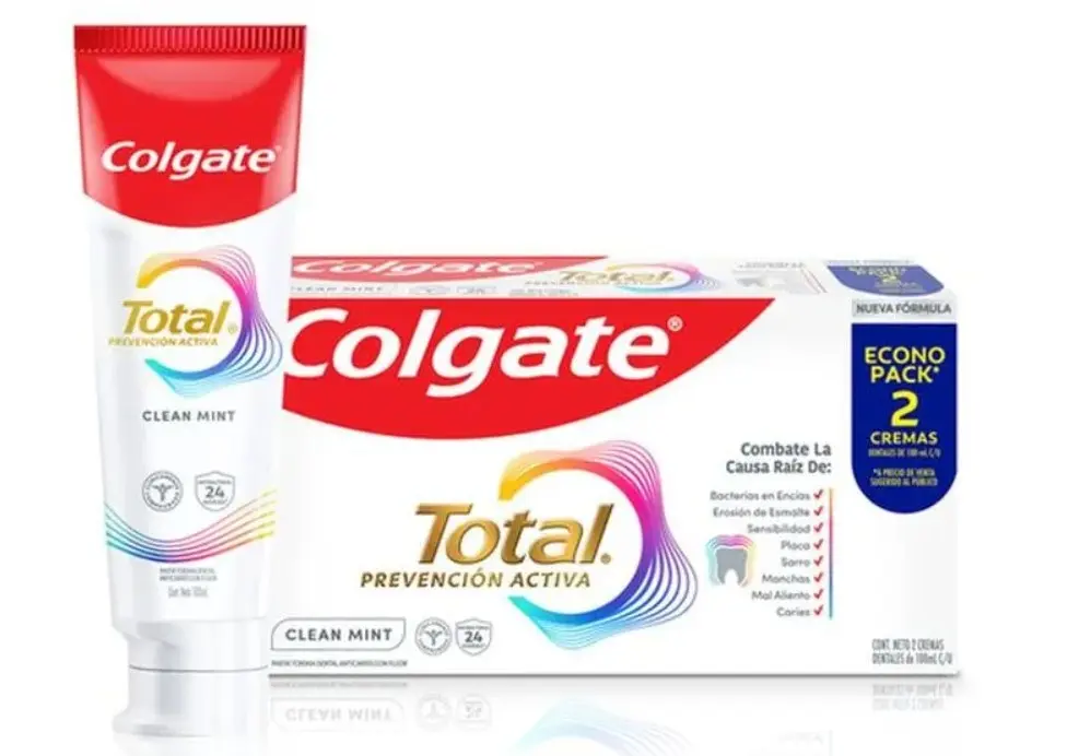 La pasta dental de Colgate que ordenaron retirar del mercado. Especial.