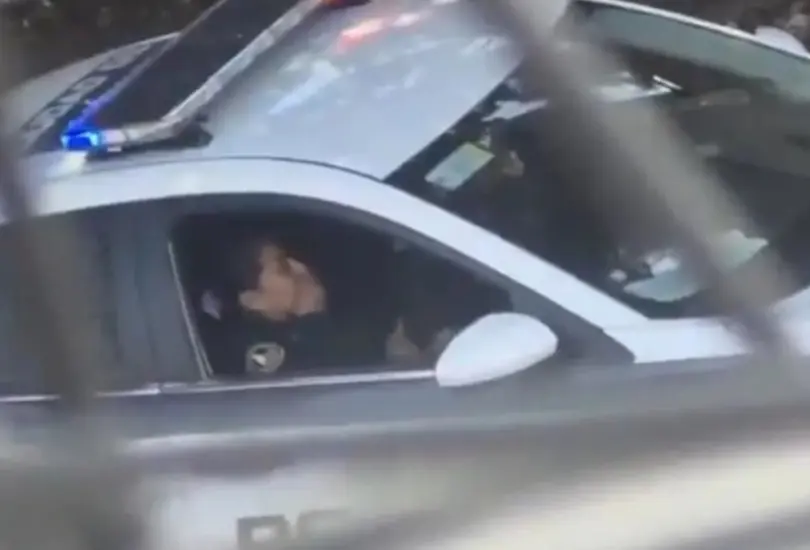 El video de los policías teniendo intimidad en una patrulla de la SS-CDMX se viralizó en redes sociales. El video de los policías teniendo intimidad en una patrulla de la SS-CDMX se viralizó en redes sociales.