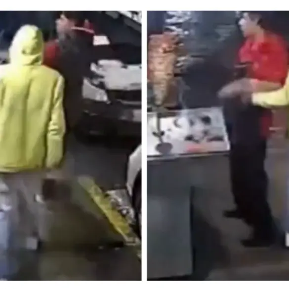 Violento asalto en taquería de Iztacalco queda grabado en video