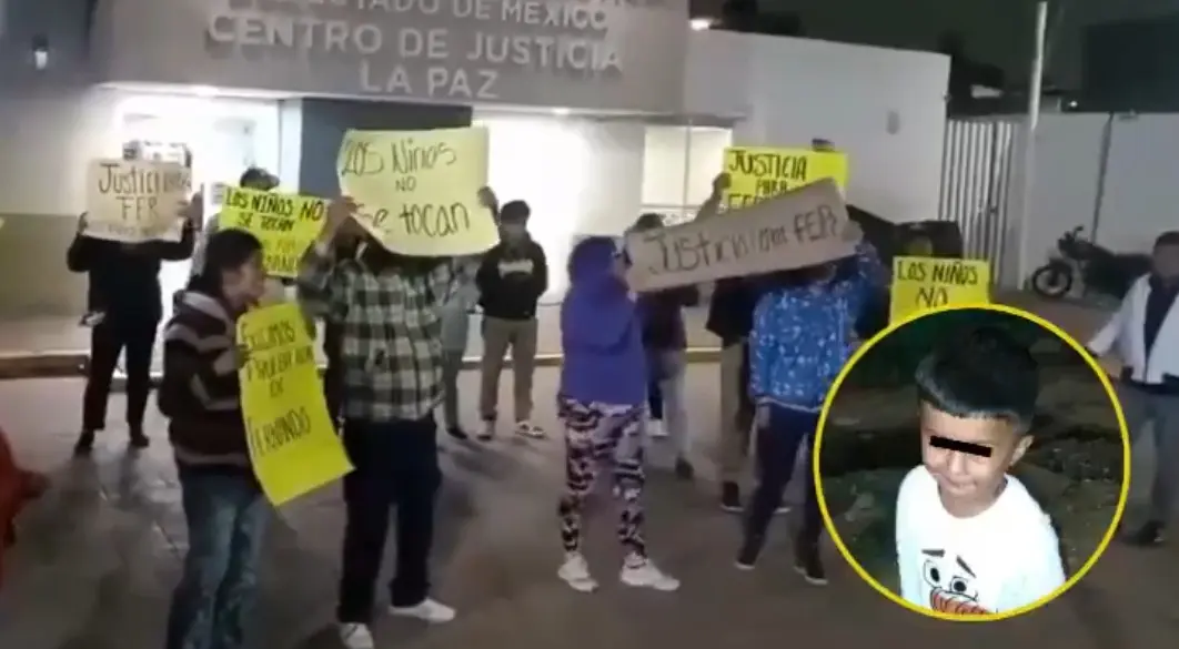 Familiares y vecinos exigen justicia por el asesinato de Fernando. Especial.