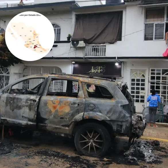 Mapa de la extorsión: los peores lugares para vivir en México