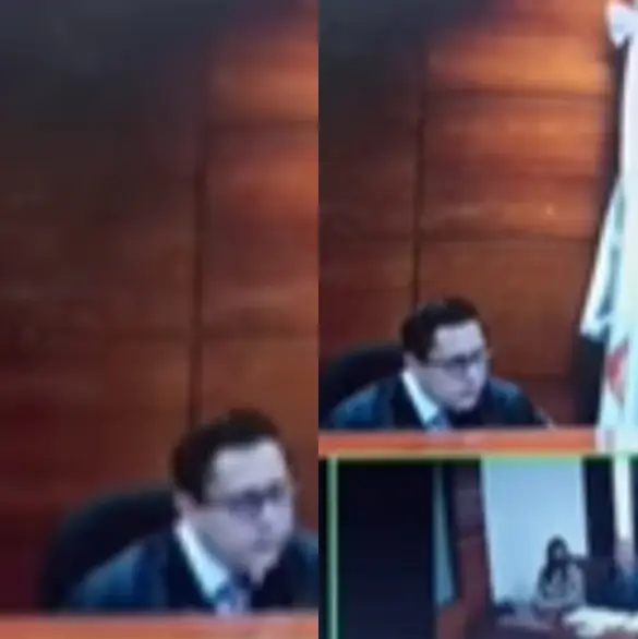 Abogado dice su correo en plena audiencia y se vuelve viral