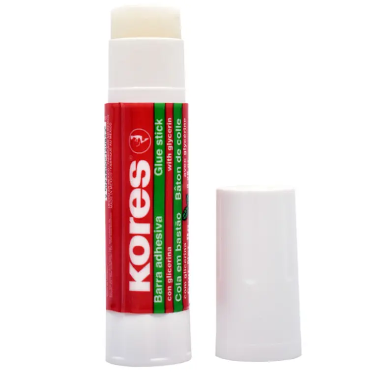 La marca Kores fue destacada como mejor barra de pegamento. Especial.