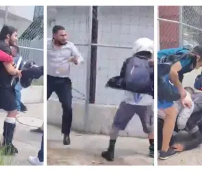 Abogado de Alex Marín agrede a motociclista tras choque vehicular