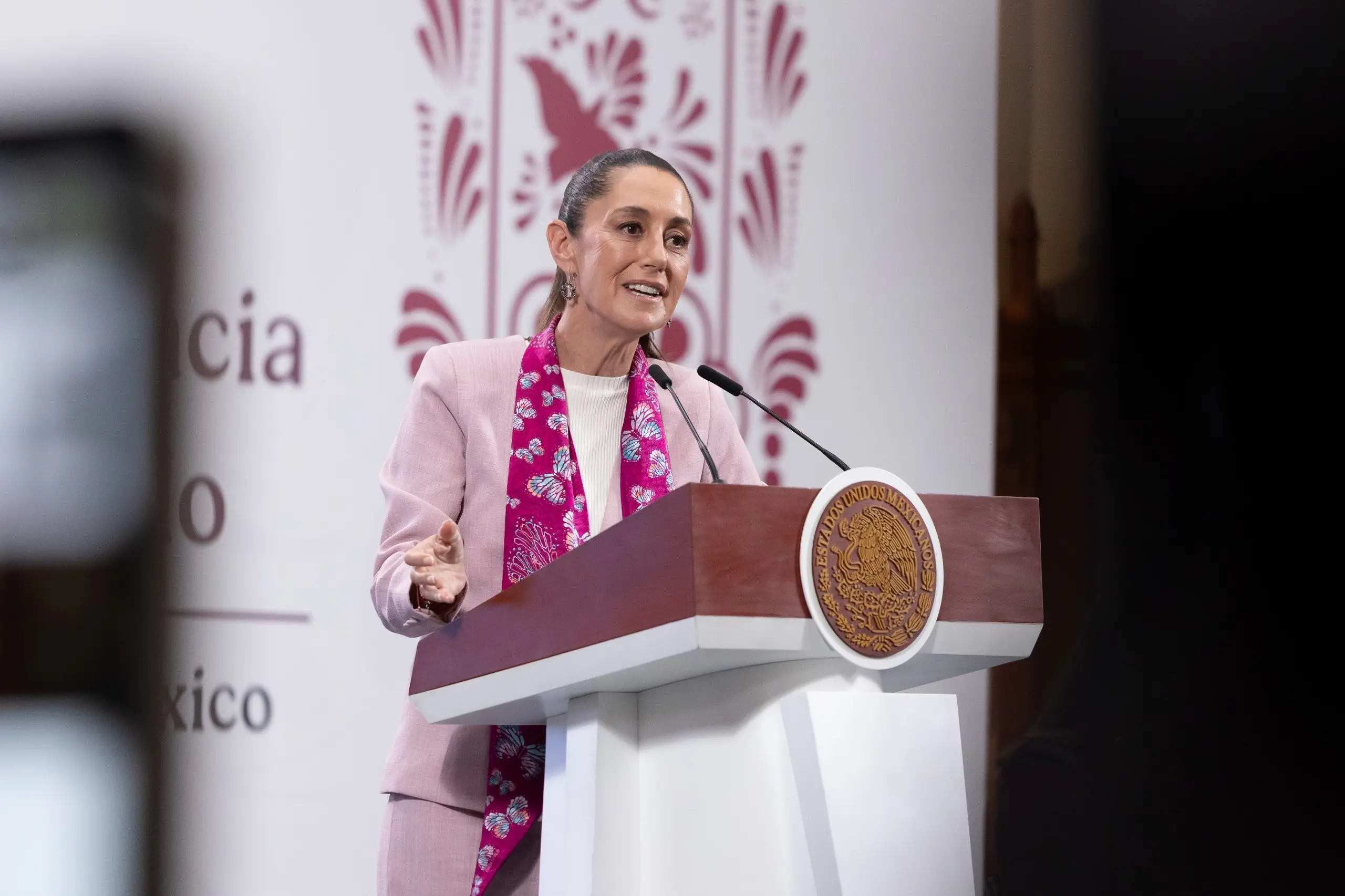 Sheinbaum mandó un mensaje contundente. Presidencia.