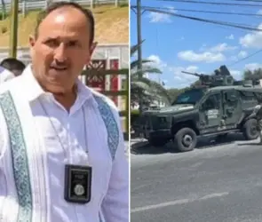 Con fuerte operativo militar despiden a delegado de la FGR asesinado en Tamaulipas