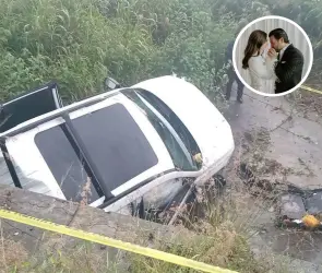 Estaban por casarse: Mueren hijo de exgobernador de Aguascalientes y su prometida en accidente; difunden video