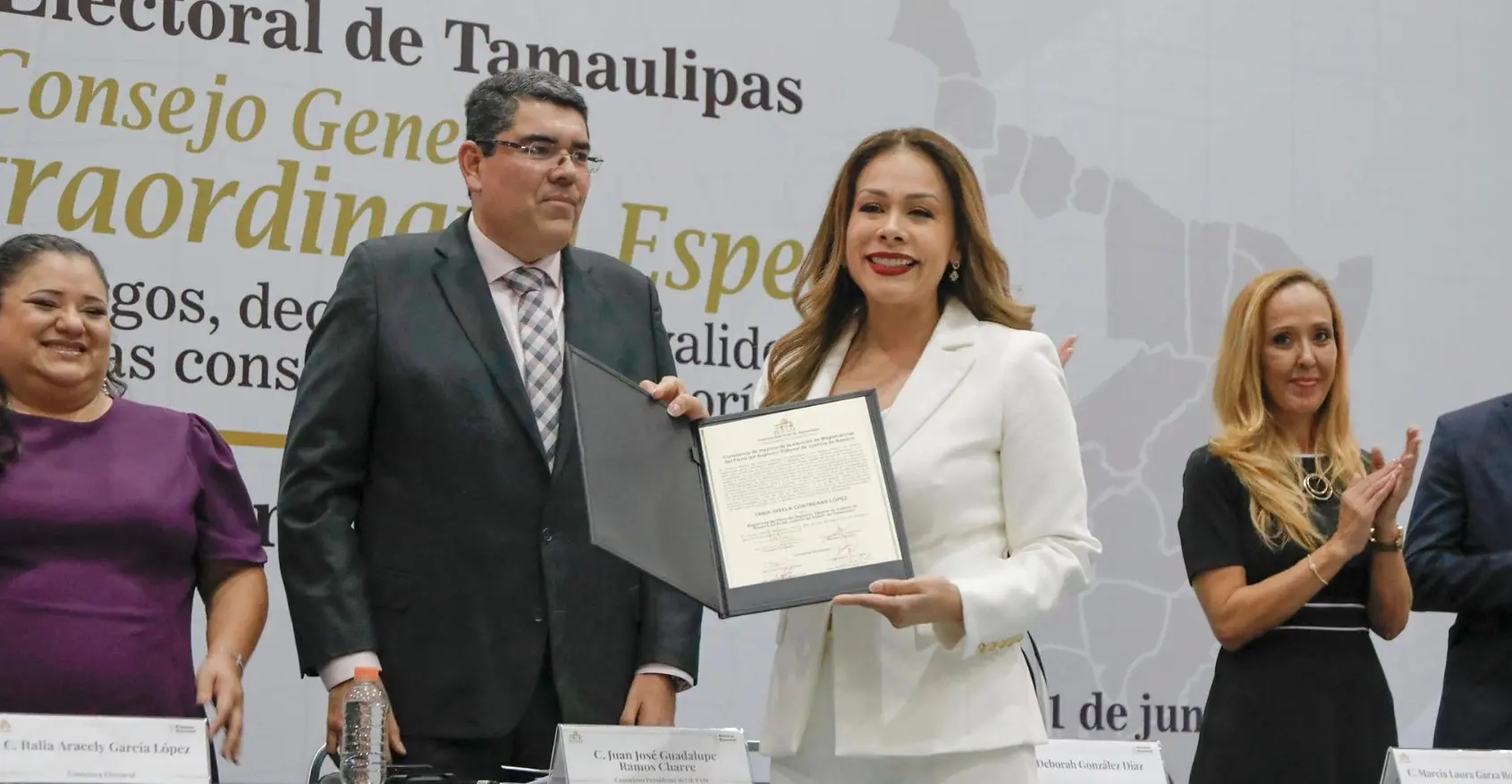 Tania Contreras ganó la elección judicial en Tamaulipas. FB: Tania Contreras López.