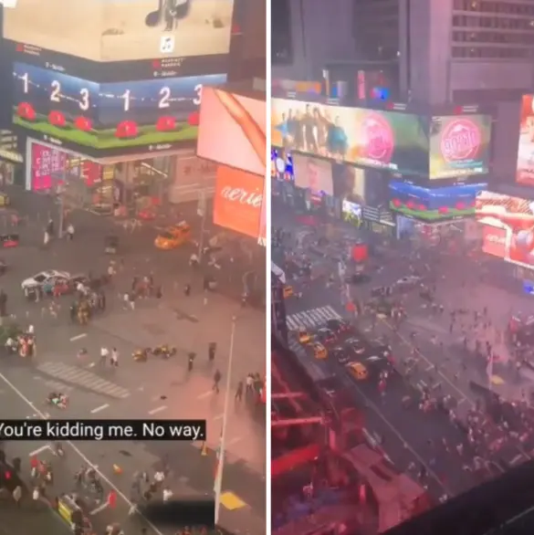 Pánico en Times Square: Joven dispara contra multitud y provoca estampida