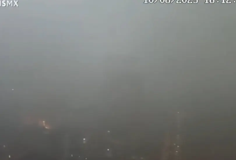 Las lluvias en la CDMX del domingo.