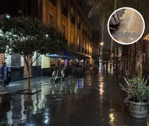 Así no ANLO: Explotan en redes por inundación en Palacio de Hierro