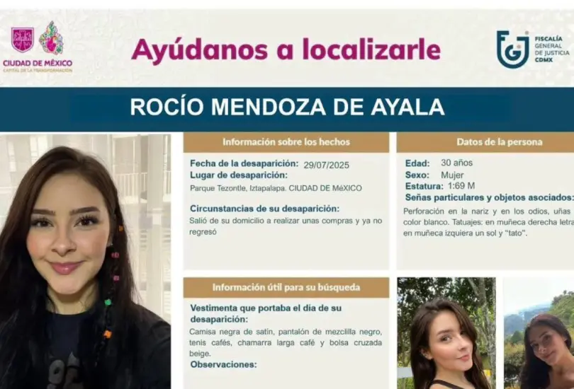 Desaparece mujer en Iztapalapa; iba acompañada de dos hombres Desaparece mujer en Iztapalapa; iba acompañada de dos hombres