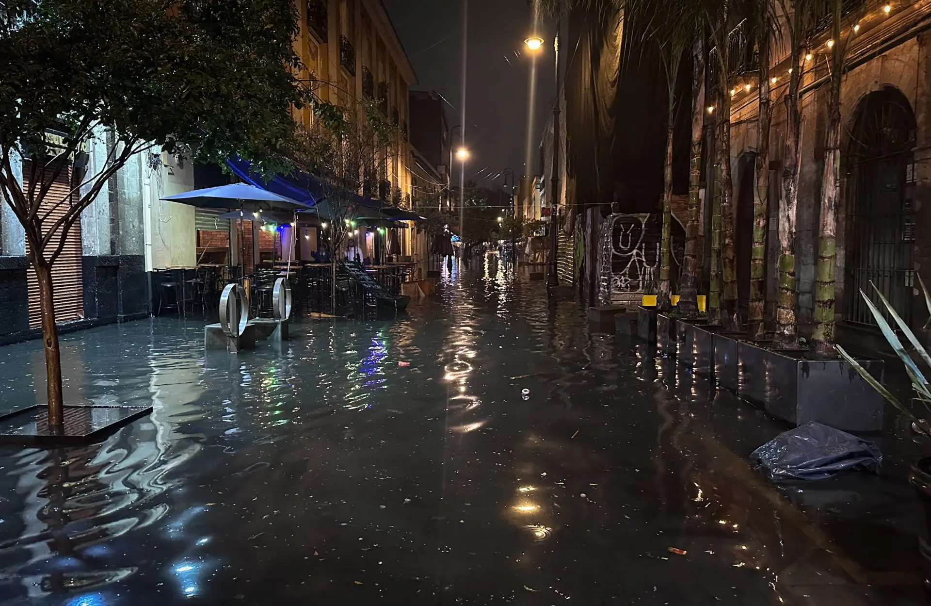 Las lluvias han dejado inundaciones. Cuartoscuro.
