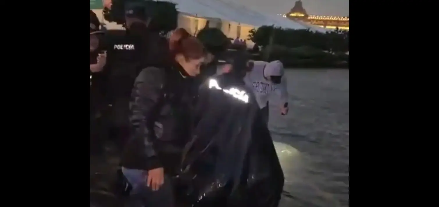 El Zócalo de la CDMX se inundó como hacía años no ocurría.