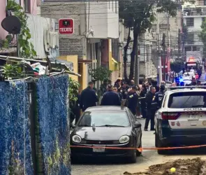 Joven muere por bala perdida durante balacera en Coyoacán